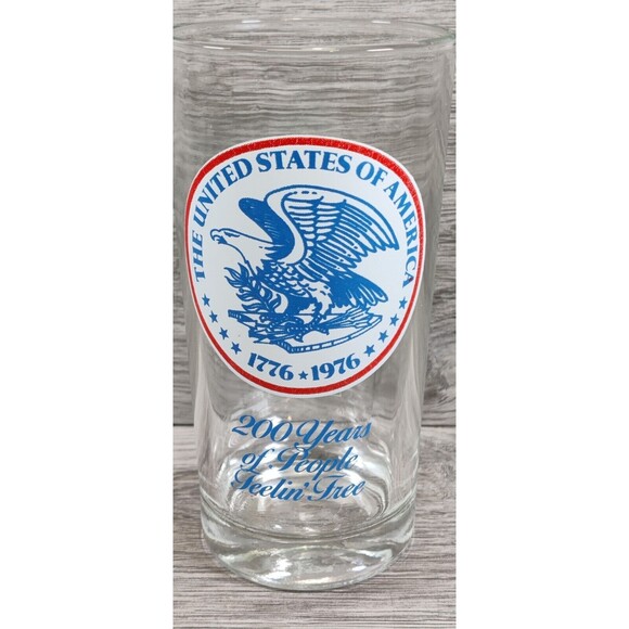 Bicentennial Pepsi 'The United States of America" Tumblers 1776-1976 - Picture 13 of 13